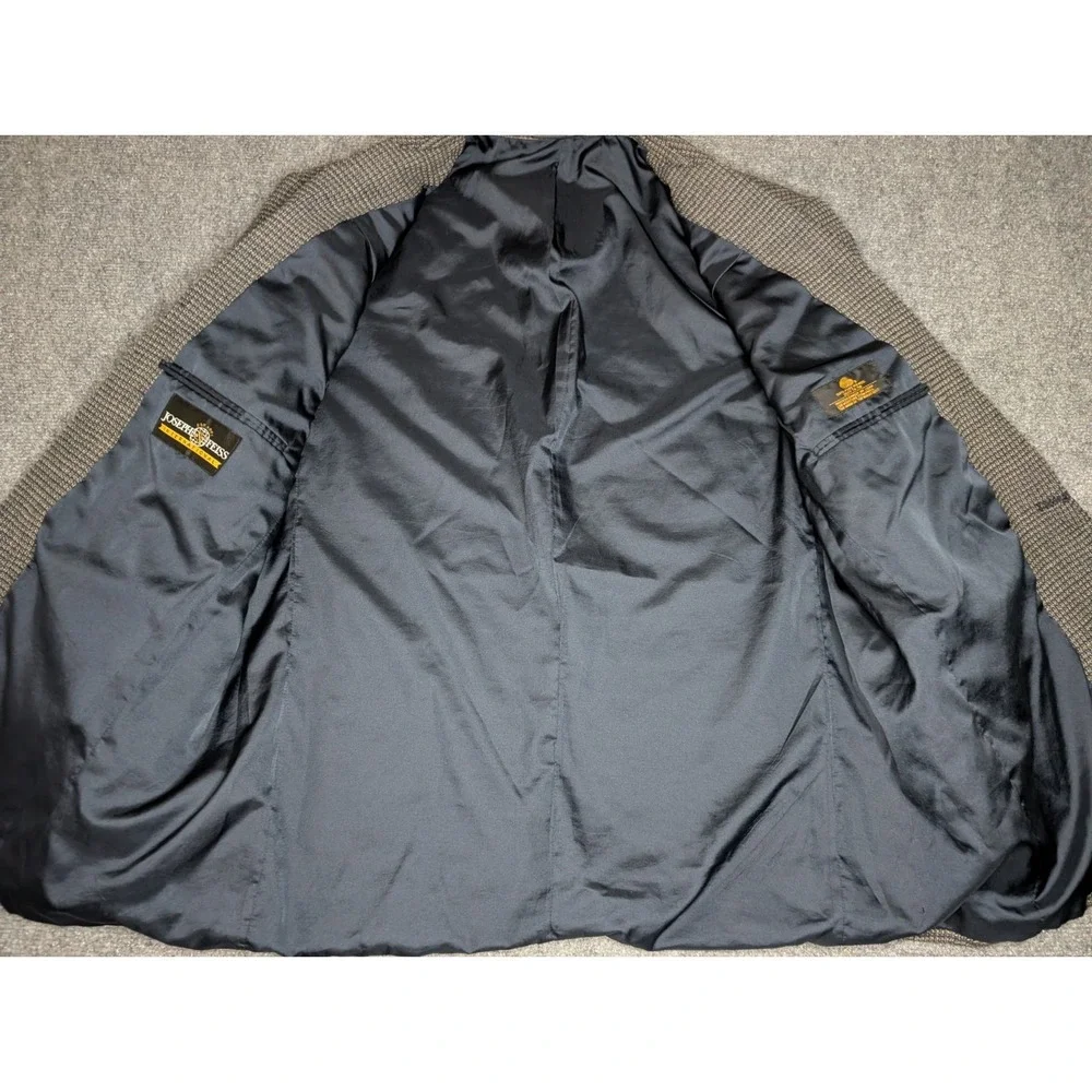 Joseph‎ And Feiss International 100% New Wool Tweed Blazer Brown Size 46R